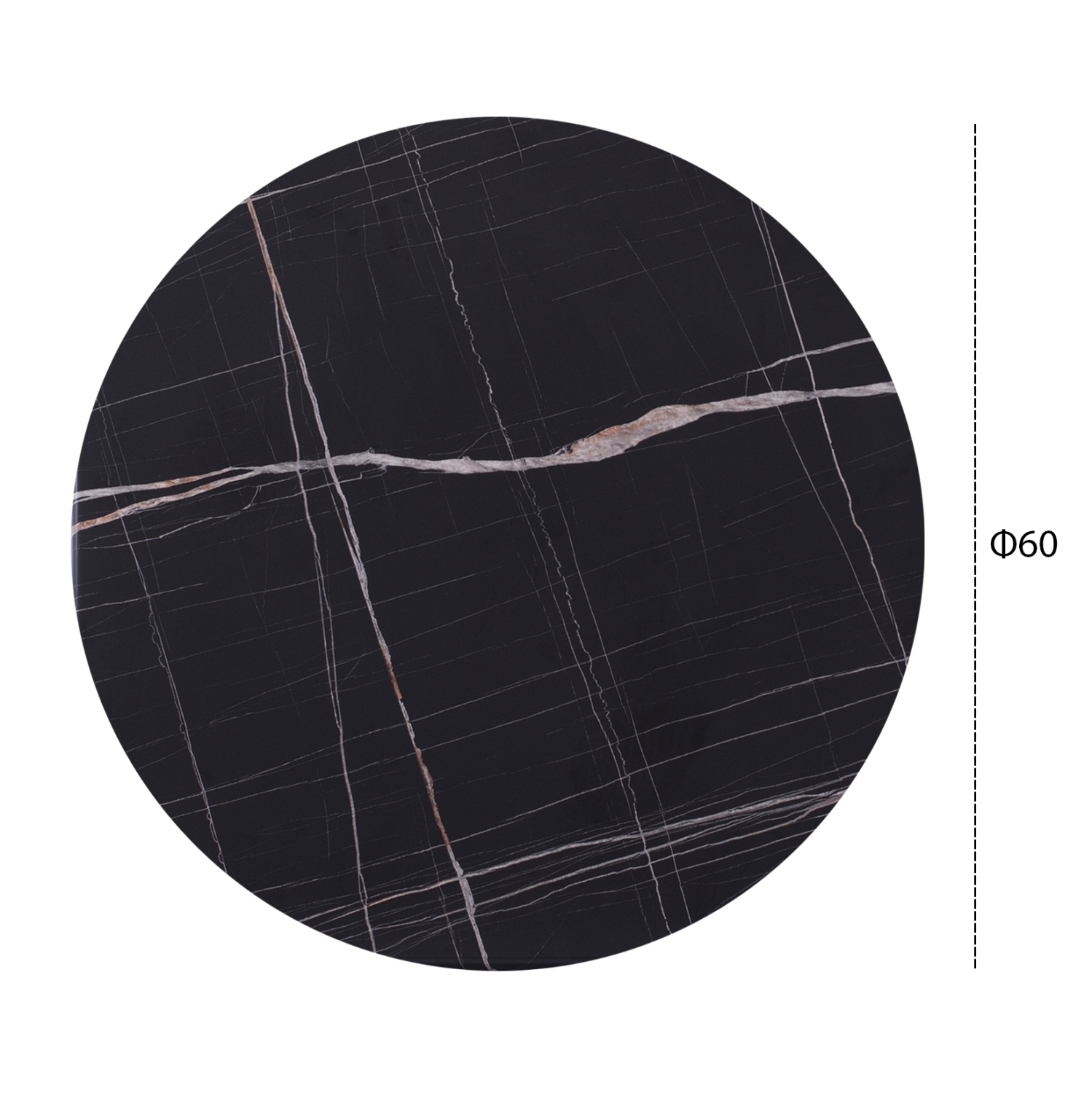 Верзалитов плот – цвят черен мрамор