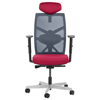 Ергономичен стол - червен