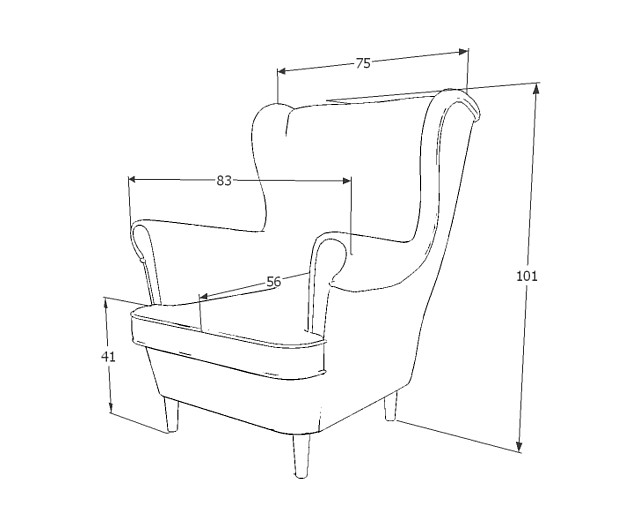 Кресло – корал