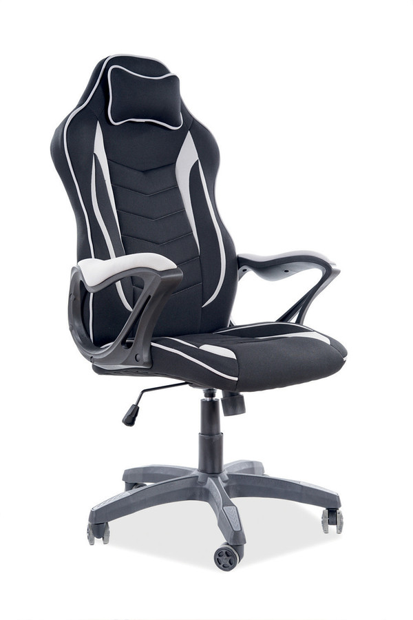 Офис стол - черен/сив