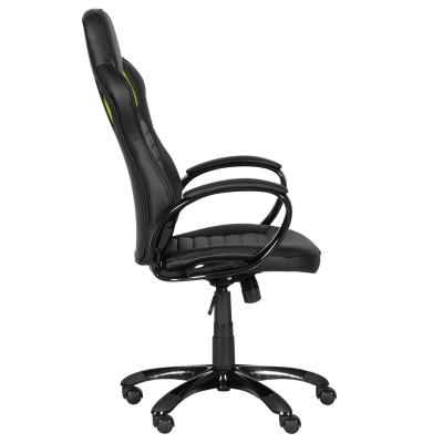 Геймърски стол Carmen 7502 – черно-зелен