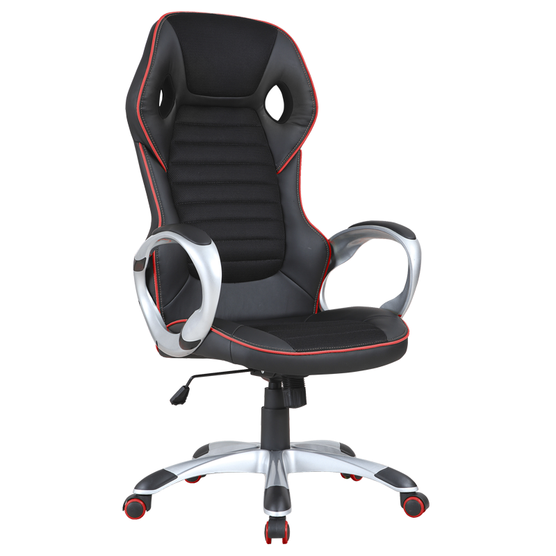 Геймърски стол Carmen 7506 – черно-червен