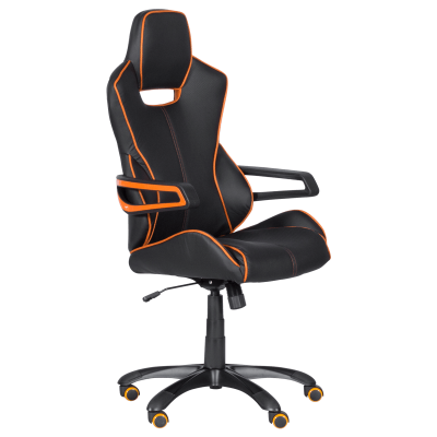 Геймърски стол Carmen 7513 – черно-оранжев