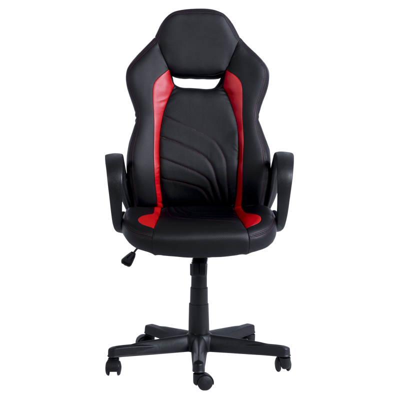 Геймърски стол Carmen 7525 – черно-червен