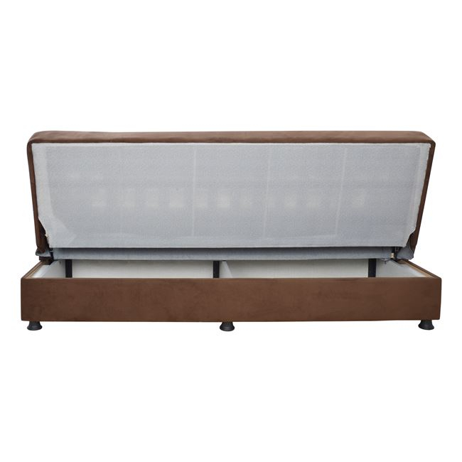 Клик-клак диван кафяв цвят