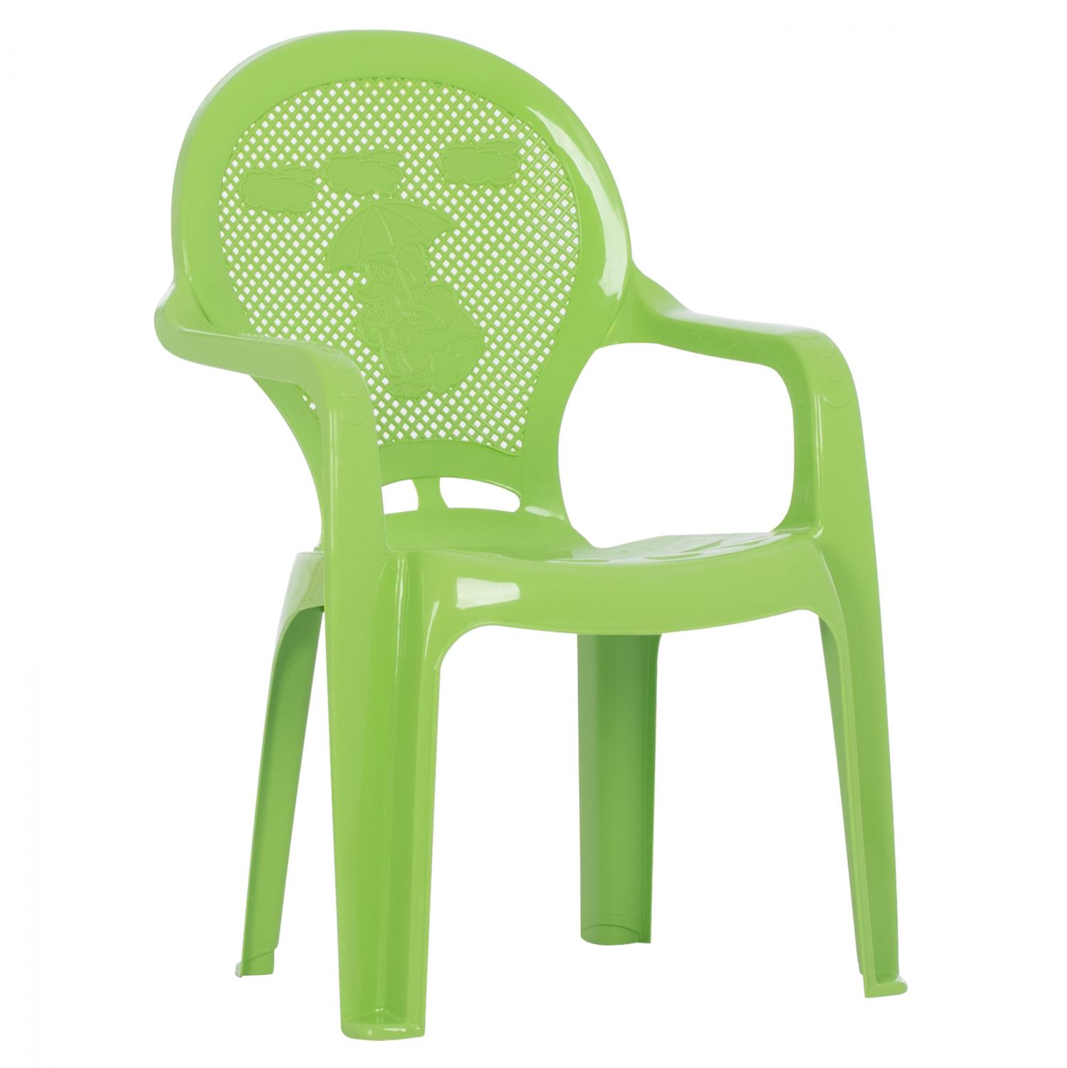 Детско столче  зелен цвят