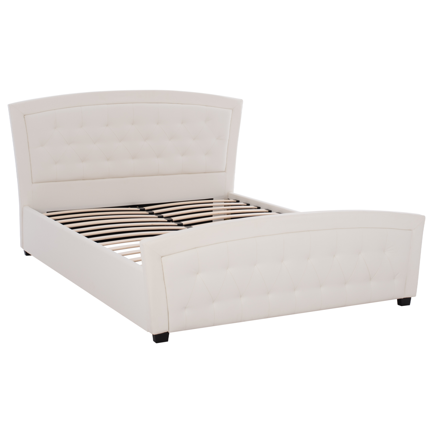 Легло Оделия  бял цвят
