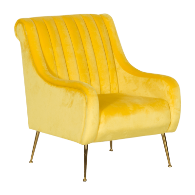 Кресло - жълто HLR