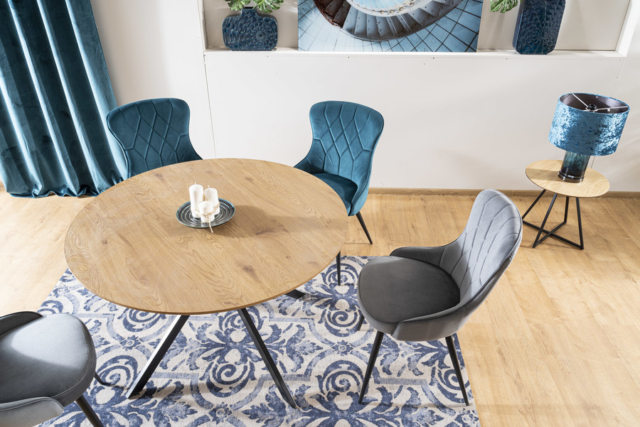 Трапезарен стол – тюркоаз