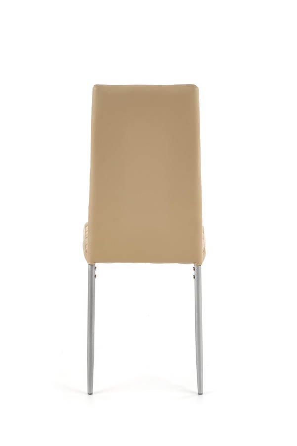 Тапициран стол – светло кафяв