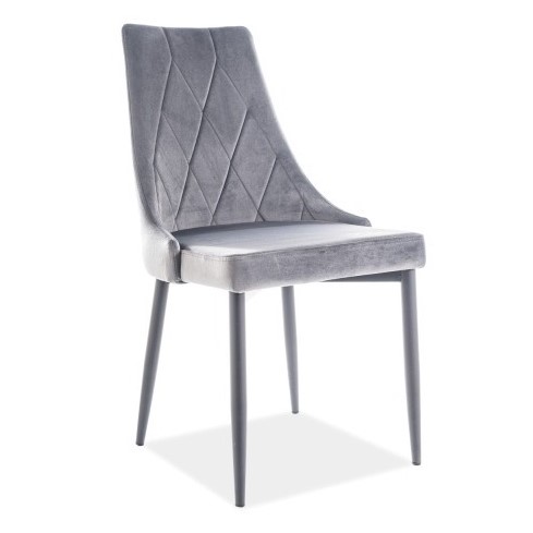 Стол – сив/черен