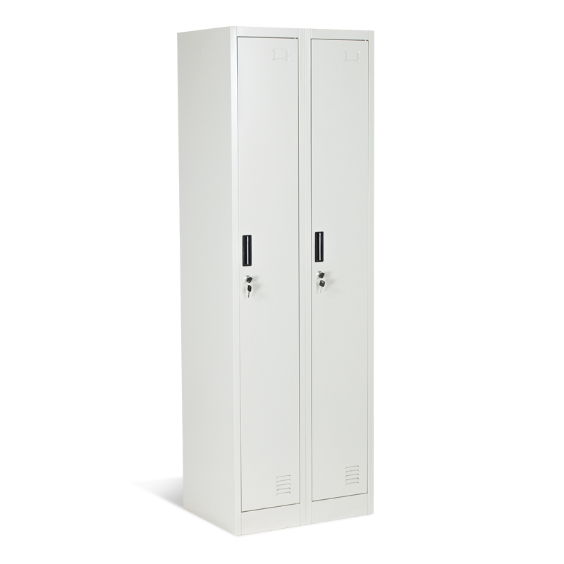 Метален шкаф Carmen CR-1242-2 L - сив