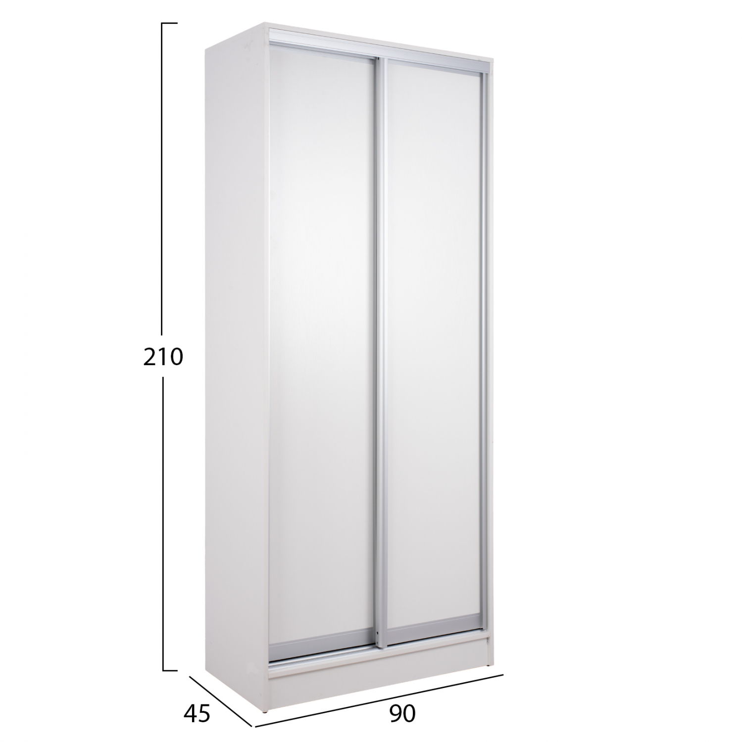 Гардероб бял цвят