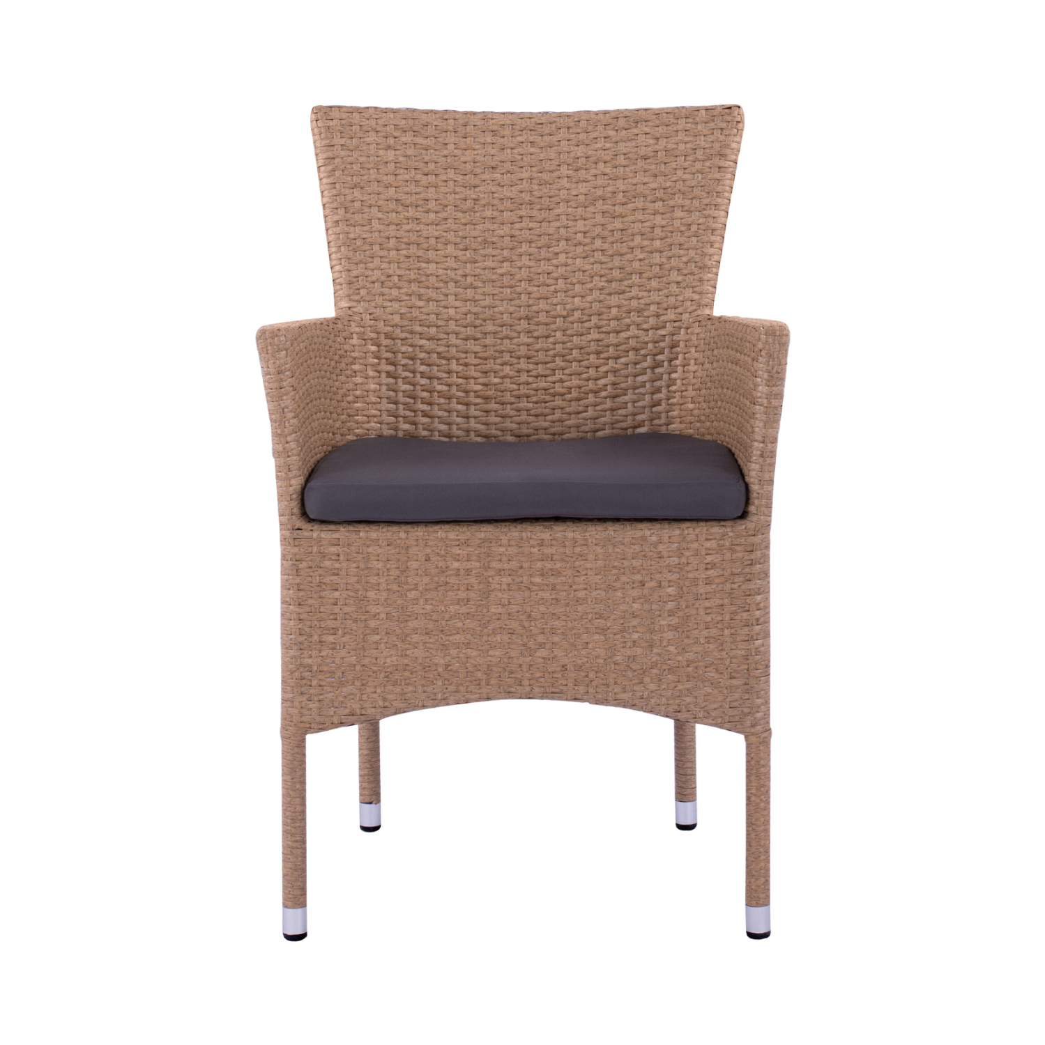 Ратанов фотьойл в бежов цвят