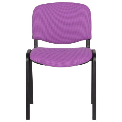 Посетителски стол    – лилаво-черен