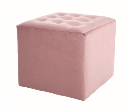 Табуретка - античен розов