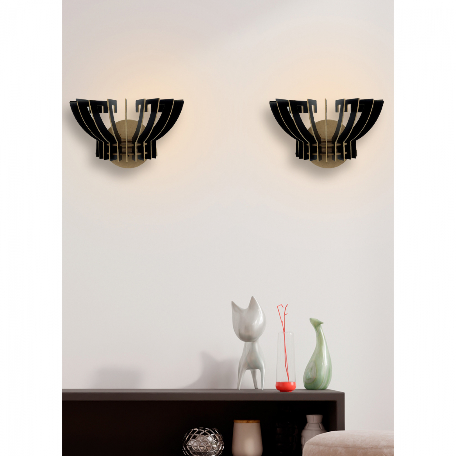 Комплект стенни лампи