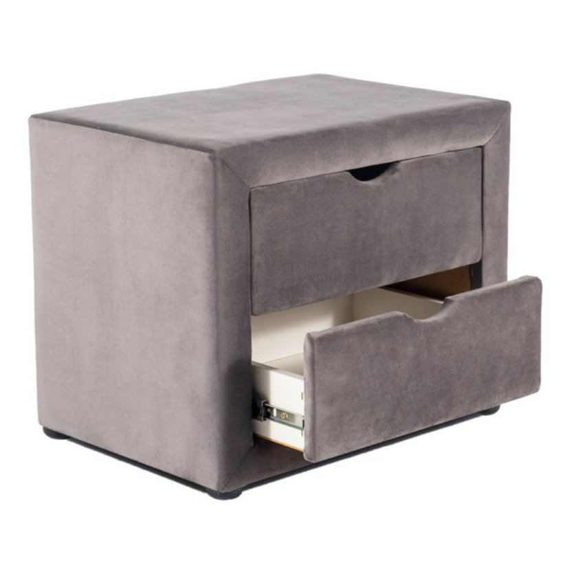 Нощно шкафче – сиво