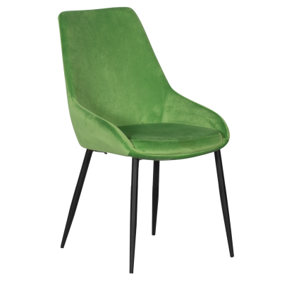 Трапезен стол - светло зелен