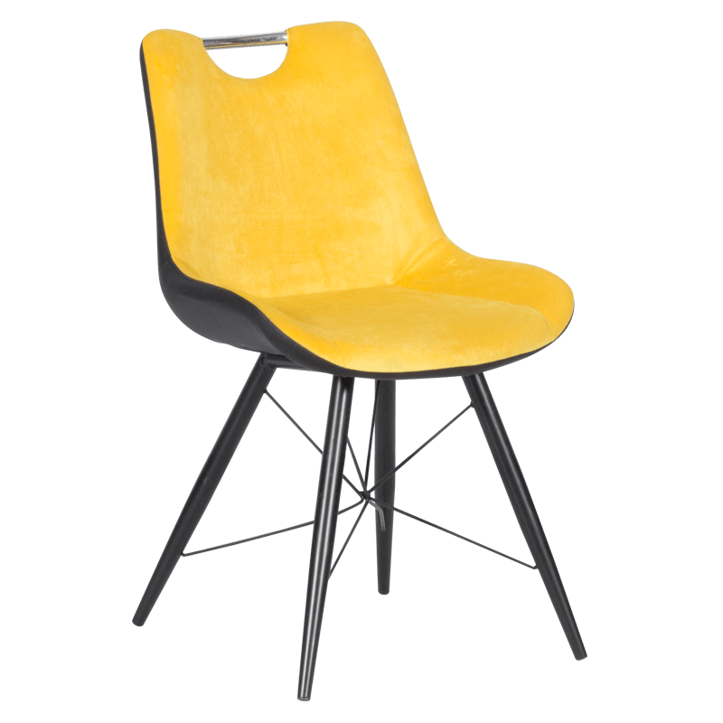 Трапезен стол PENZA - жълт TJ