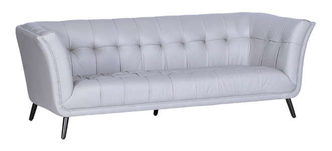 Триместно канапе LENA – светлосиво 70