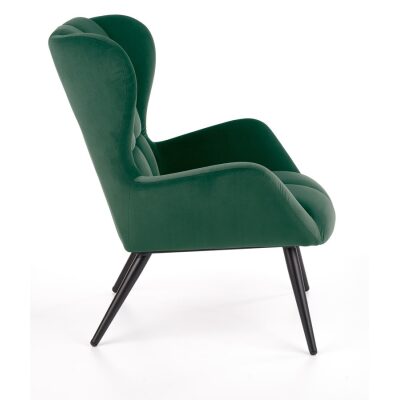 Кресло - тъмно зелено