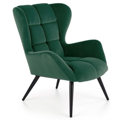 Кресло - тъмно зелено