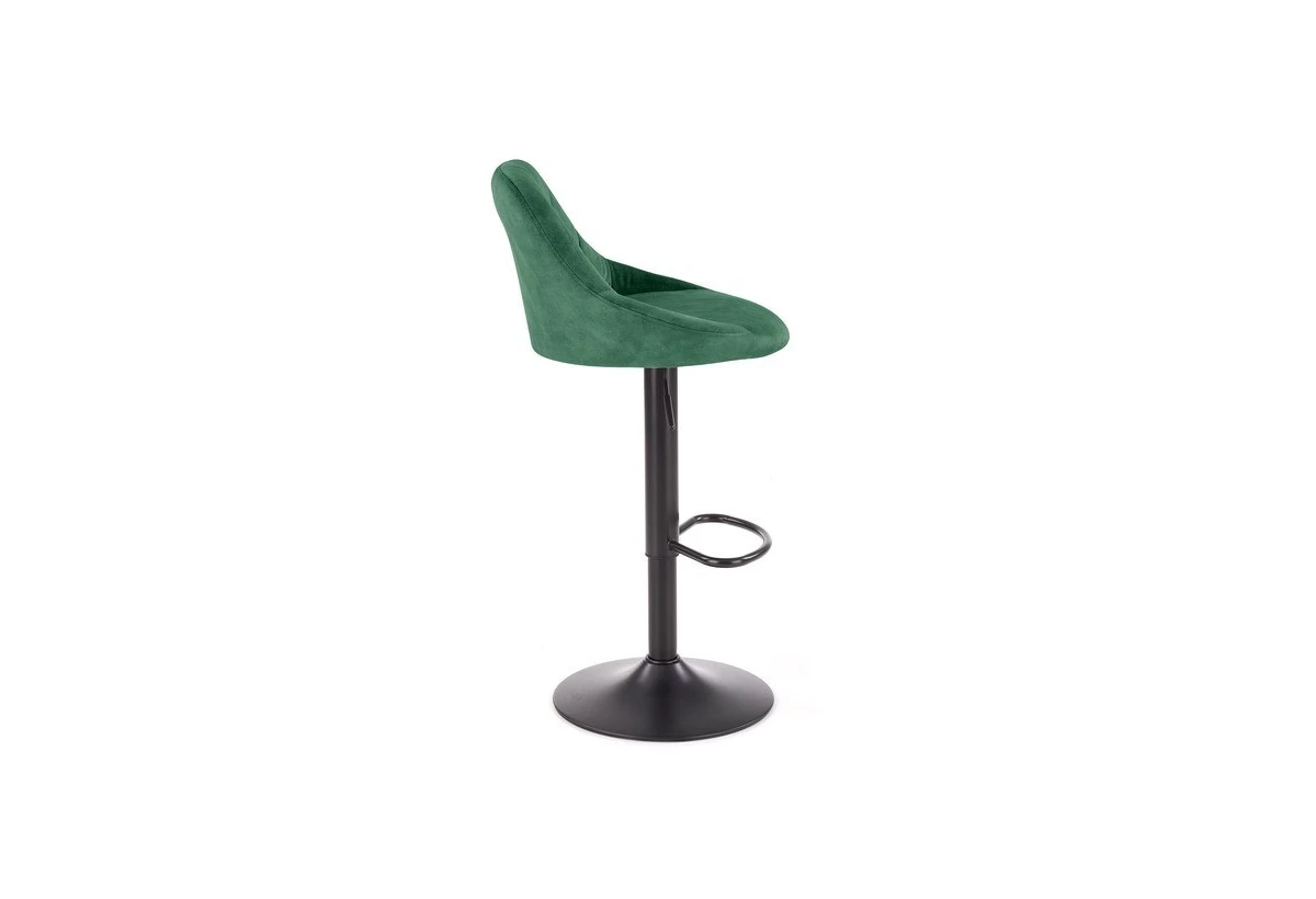 Бар стол H-101 тъмнозелен