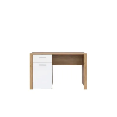 Бюро BALDER е практична мебел с едно чекмедже и просторен шкаф с рафт. Бюрото е част от колекцията Балдер.Модулна система за обзавеждане Balder на полската марка BRW е създадена за ценителите на минималистичния стил. Изчистените линии на мебелите от колекцията са подчертани от удебелени рамки
