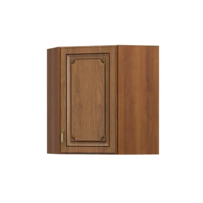 Горен ъглов шкаф с една вратичка от модулна кухня Гранд.