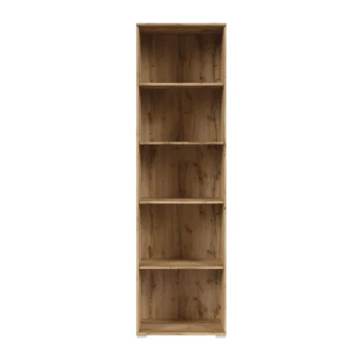 Висока библиотека Zele - отворена за вашите нуждиС колекцията мебели Zele ще създадете уникално обзавеждане в модерен стил.  - Високата етажерка Zele е идеална за съхранение на книги