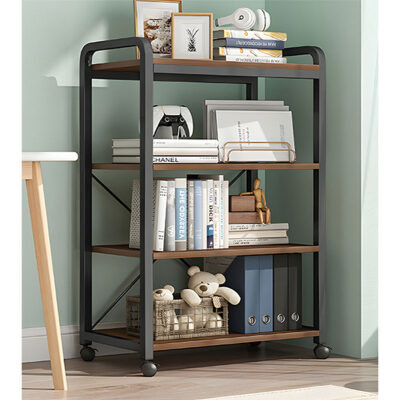 Етажерка цвят черен-орех