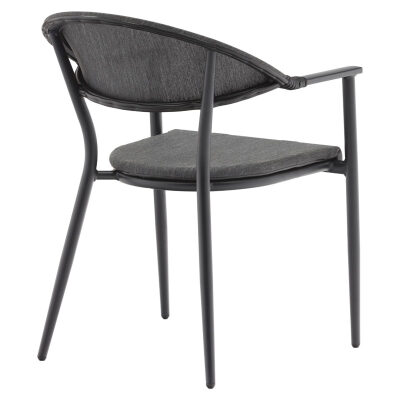 Кресло черен цвят