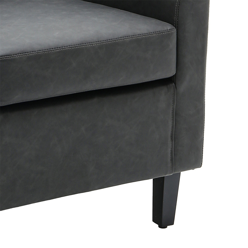 Фотьойл цвят черно-сив