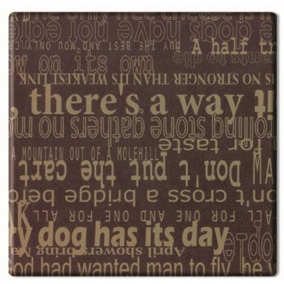 Плот Тъмни надписи 120/70