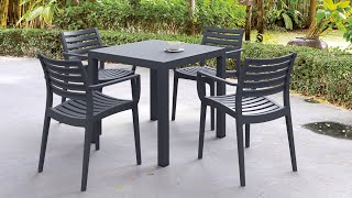 Пластмасова градинска маса 80/80/75см – полипропилен