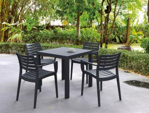 Пластмасова градинска маса 80/80/75см – полипропилен