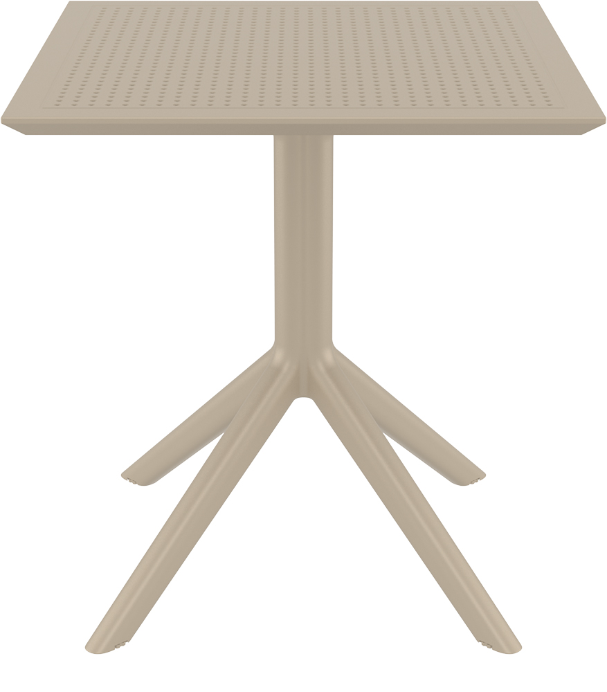 Квадратна маса 70/70/74см – полипропилен