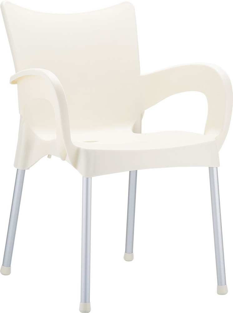 Пластмасов градински стол- полипропилен и алуминий