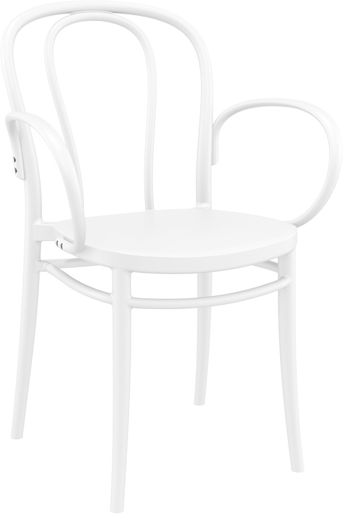 Пластмасов градински стол 57/52/85см – полипропилен с фибро стъкло