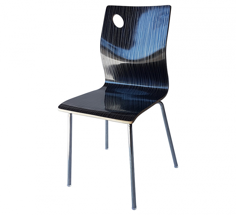 Трапезен стол 48/51/86см – многослойна дървесина с меламиново покритие