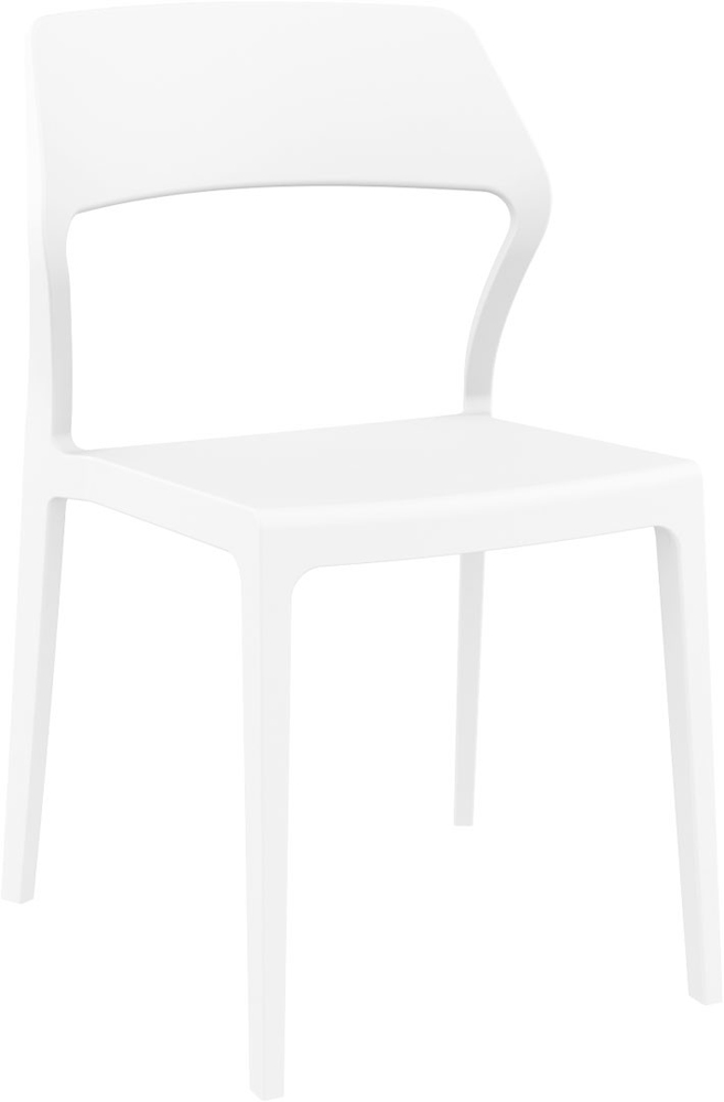 Пластмасов градински стол- 52/56/83см-  полипропилен с фибро стъкло