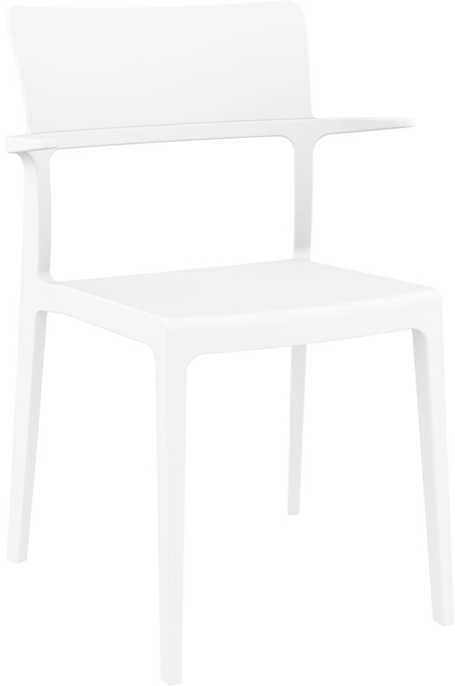Пластмасов градински стол 58/55/84см -  полипропилен с фибро стъкло