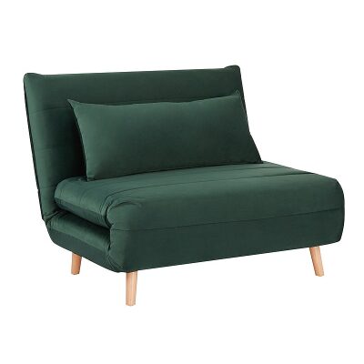 Кадифено кресло – зелено