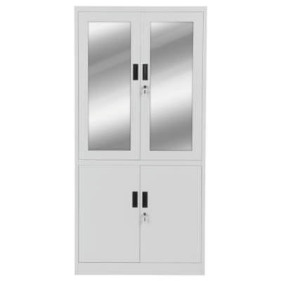 Метален шкаф Carmen CR-1272 LM - сив