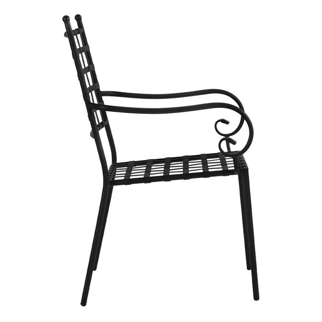 Стол черен цвят