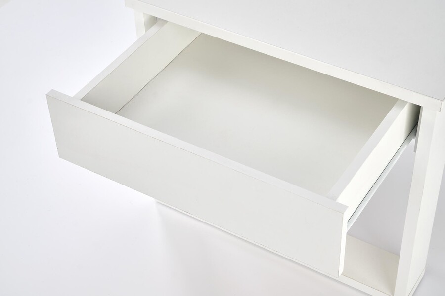 Холна маса с чекмедже – бяла