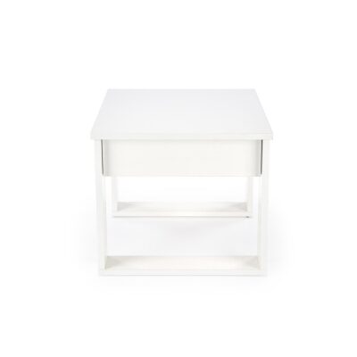 Холна маса с чекмедже – бяла