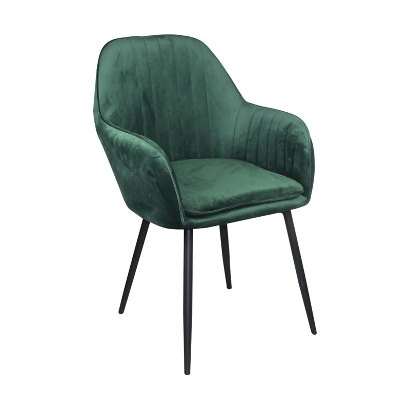 Кресло Валери - зелен цвят