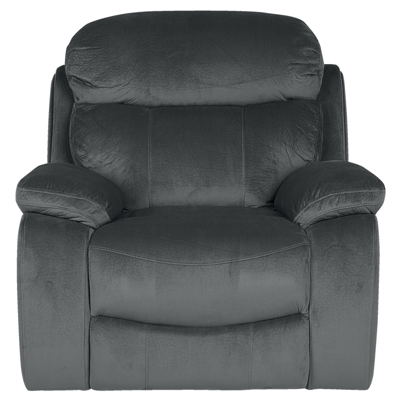 Фотьойл с електрически релакс механизъм – тъмносив